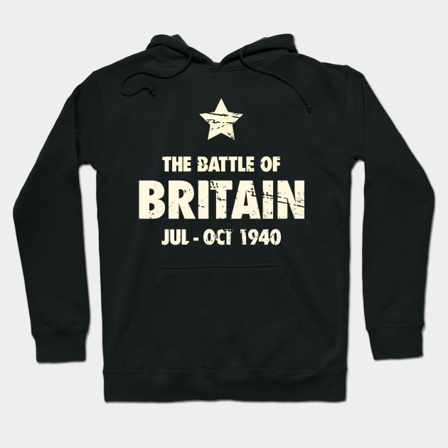 Battle Of Britain - World War 2 / WWII Hoodie by Wizardmode